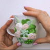 Květinový dekor z polymerové hlíny