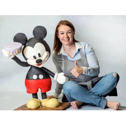 CZ Video kurz  od Evgenii Volosyny - 3D antigravitační dort “Mickey Mouse”