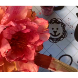 CZ Video kurz od Aleny Ujshag - Modelování z jedlého papíru (Pivoňka)