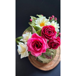 Workshop PRAHA - Modeling flowers from chocolate dough